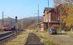 Am 19.11.11 gab es in Partenstein noch keine Unterführung.