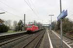 DB Cargo 185 050-2 am 06.01.17 in Frankfurt am Main Frankfurter Berg 