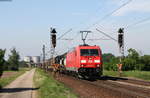 185 397-7 mit einem Mischer bei Wiesental 18.5.18