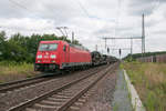 Panzerhaubitze 2000 mit logistik.  185 391, Bickenbach, 10.07.2018