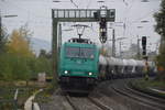 185 614-5 in Oberlahnstein    Aufnahme Ort: Oberlahnstein  Aufnahme Datum: 18.10.2018