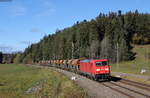 185 308-4 mit dem GB 60941 (Friesenheim(Baden)-Villingen(Schwarzw)) im Groppertal 25.10.18