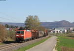 185 094-0 mit dem EZ 45175 (Kornwestheim Rbf-Wolfurt) bei Weilheim 18.4.19