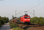 185 115-3 mit dem EZ 51951 (Mannheim Hbf-Offenburg Gbf) bei Forchheim 30.6.19