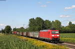 185 093-2 mit dem EZ 44601 (Kehl-Basel Bad Bf) bei Riegel 14.8.19