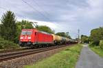 DB Cargo 185 310-0 am 15.08.19 in Maintal Ost 