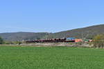 185 365  Günni Güterzug  mit GP 68639 (Seelze Mitte-Kreiensen) am 19.04.2020 kurz vor Kreiensen