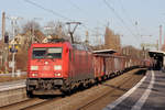 DBC 185 221-9 in Castrop-Rauxel 2.3.2021