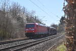 185 040 mit dem Audizug  am heutigen 30.3.2021