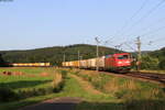 185 240-9 mit dem KT 50003 (Großbeeren-Frankfurt (Main) Ost Umschlagbahnhof) bei Wirtheim 18.7.21