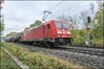 185 288-8 mit einen Kesselzug in Volmerz zu sehen,20.10.2021