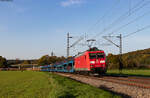 185 113-6 mit dem GAGC 45031 (Mannheim Rbf - Chiasso) bei Kollmarsreute 17.10.22