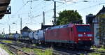 DB Cargo AG, Mainz mit ihrer  185 145-0  [NVR-Nummer: 91 80 6185 145-0 D-DB] und einem Tankcontainerzug am 14.05.24 Höhe Bahnhof Magdeburg-Neustadt.