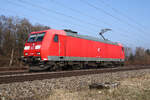 DB Cargo AG [D] mit  185 164-1  [NVR-Nummer: 91 80 6185 164-1 D-DB] Lz am 4.3.26 bei Eglharting.