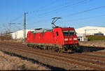 Nachschuss in Niemberg auf 185 392-8, die als Tfzf Richtung Köthen rollt.

🧰 DB Cargo
🕓 19.3.2025 | 16:53 Uhr