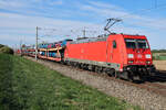 185 238 mit Autos am 20.4.2026 bei Vierkirchen.