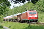 DBC 185 015-5 am B� km 107,566 Deininghauser Weg bei Castrop-Rauxel 30.5.2026