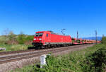 K�ndringen - 11 April 2025 : 185 256 mit einem leeren Autozug von Basel nach Offenburg.
Link zum Video : https://www.youtube.com/watch?v=pHLPg-3SO-g&t=429s