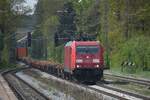 185 230 am 26.04.25 im Bahnhof Ro�tal