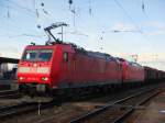 185 095 und -095 mit GZ bei Basel Bd Bhf am 17.1.2008