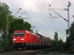 185 315-9 mit gem. GZ am Km 28,190 am 06.05.2008