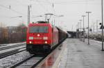 185 210-2 mit gem.GZ am 29.11.2008 durch Gttingen -> Northeim