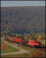 Eine 185er mit einem gem.GZ bei Wernfeld.