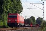 185 205 mit einem Gz Richtung Mnchengladbach am Km 26.0 16.7.2009