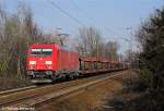 185 316-7 in Hannover Limmer am 13.02.08.