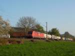 185 251-6 mit IKL 50509 Rheinhausen - Singen(Htw) nur wenige Kilometer vor ihrem Zielbahnhof.