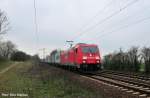 185 239-1 mit einem Containerzug gen Lehrte (Ahlten 08.04.10) 
