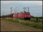 185 305 mit 185 xxx und einem Gz in Neuss Allerheilgen