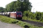 185 317-5, fhrt am 07.08.2010 durch Ahlten.