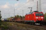 DB 185 083 am 1.10.10 in Ratingen-Lintorf