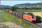 Mit der oftmals modellbahntauglichen bergabe aus Darmstadt-Kranichstein wurde 185 071 am 19.6.2007 bei Grosachsen-Heddesheim erlegt.
