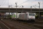 TXL 185 531-3 mit KLV in Hamburg-Harburg am 01.08.2010 Gru an den Tf !