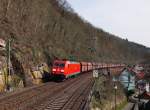 185 368 bei Zwingenberg im Neckartal am 25.03.2011