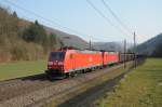 185 102 & 110 am 08.03.11 bei Tecknau/Schweiz