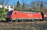 185 261-5 mit gem. Gterzug kurz vor Bf-Bonn-Oberkassel - 02.03.2011