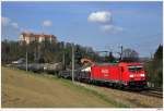 DB 185 302 mit dem DG45905; Hofstatt (sterreich), April 2011