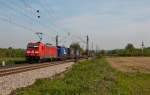 185 341-5 mit KLV am 7. Mai 2011 in Denzlingen.
