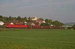 185 349-8 und 353-0 mit CFN 49369 Amsterdam - Singen(Htw) bei Mhlhausen. 23.04.11