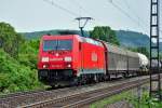 185 208-6 mit gem. Gterzug durch Bonn-Beuel - 06.05.2011