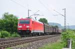 185 317-5 mit gem. Gterzug Richtung Kln durch Bonn-Beuel - 20.05.2011