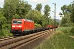 185 060-1 fuhr am 11.06.11 durch Unkel.
