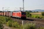 185 305-0 mit Gz kurz vor Iphofen am 29.06.2011