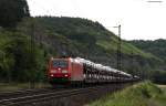 185 068-4 mit einem Audizug bei Karlstadt 23.6.11