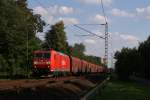 185 185-6 mit einem gemischten Gterzug in Hilden am 15.07.2011