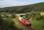 185 089-0 mit dem TEC 43163 (Maschen Rbf - Wolfurt) bei Mhringen 10.7.11