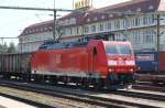 185 117-9 mit Gz in Singen am 03.09.2011